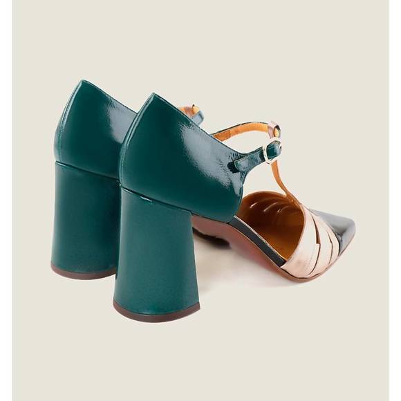 NEW CHIE MIHARA lomera shoes in green